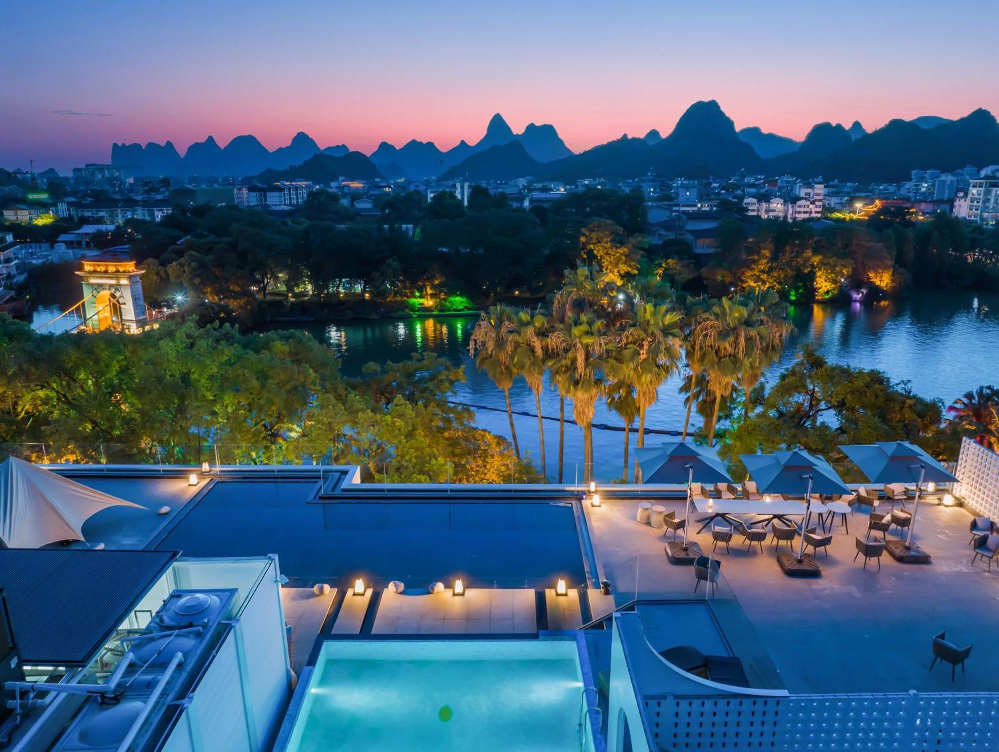 Lijiang Moon Hotel - Guilin East And West Lane Two Rivers And Four Lakes Scenic Area Eksteriør billede